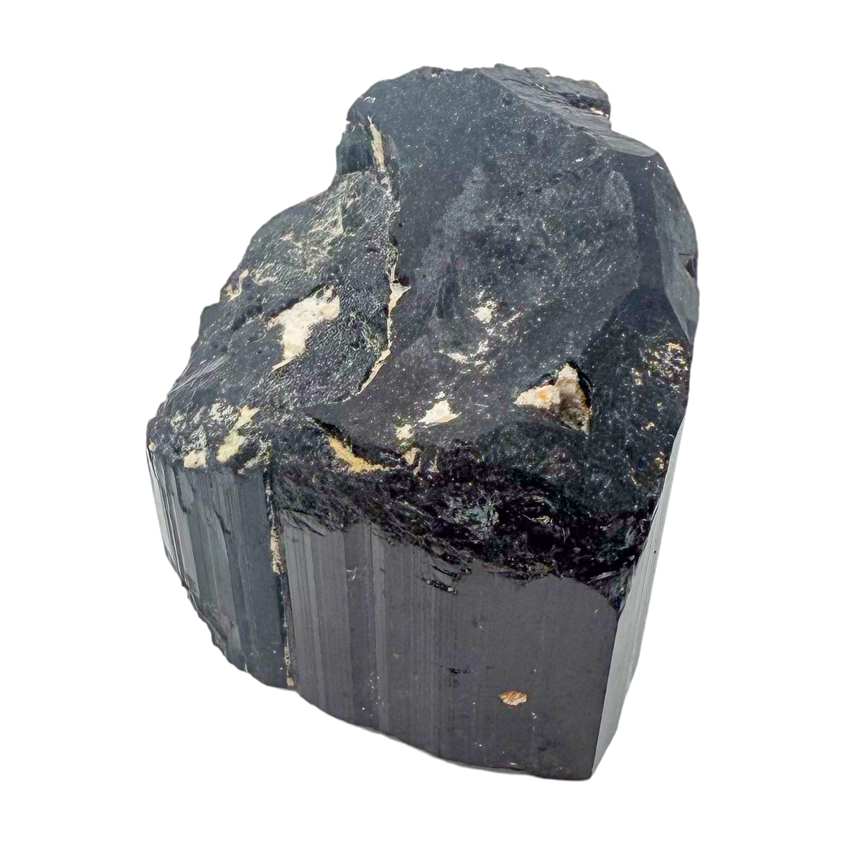 Black Tourmaline Raw Specimen, AAA Grade, Madagascar, sourced from Vakinankaratra, third view