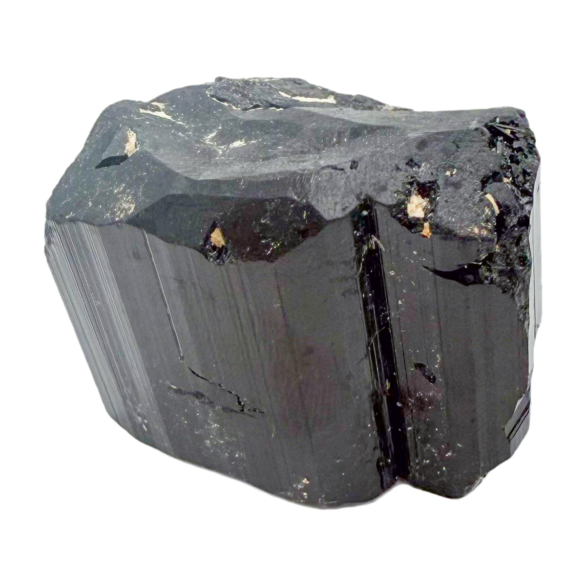Black Tourmaline Raw Specimen, AAA Grade, Madagascar, sourced from Vakinankaratra, fourth view