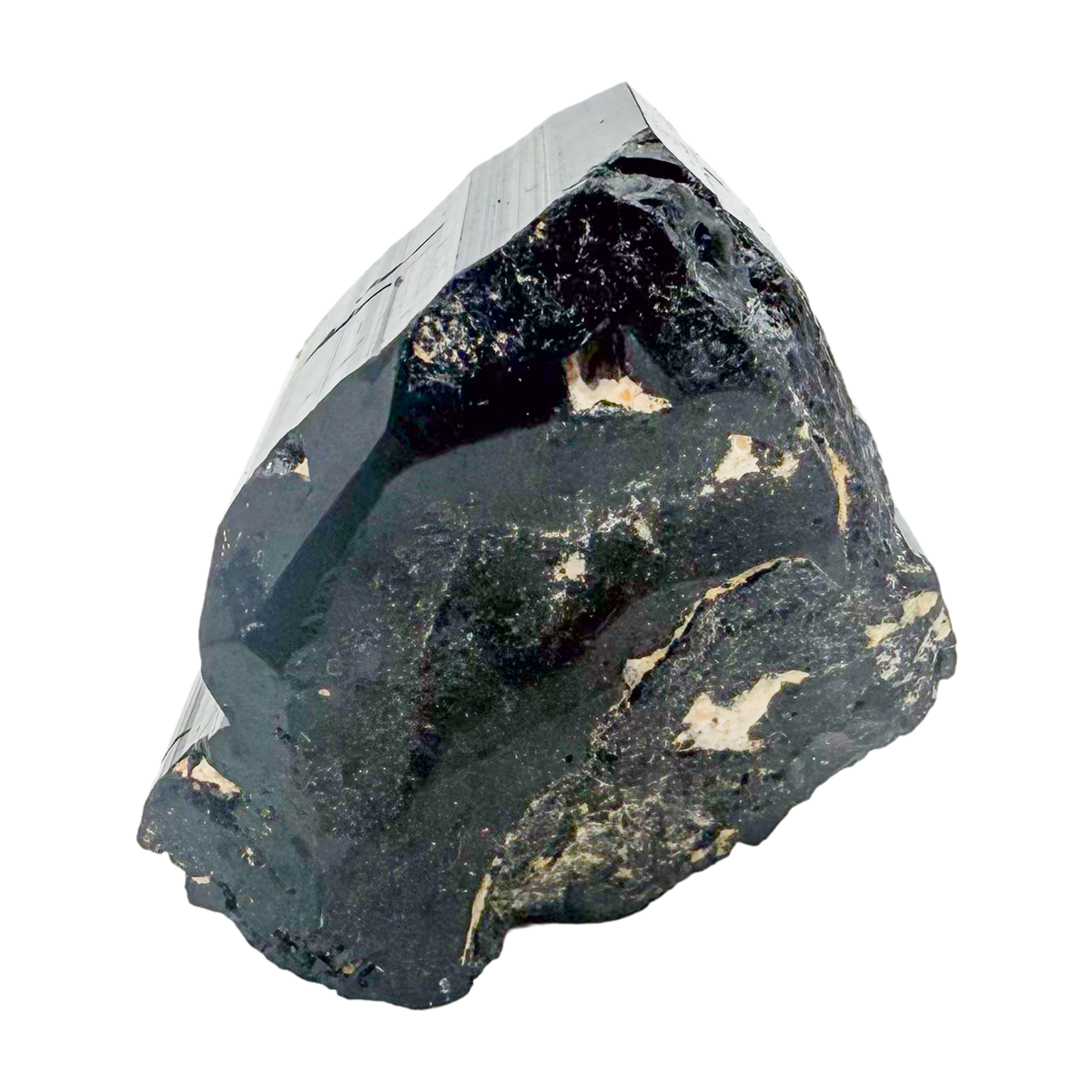 Black Tourmaline Raw Specimen, AAA Grade, Madagascar, sourced from Vakinankaratra, fifth view