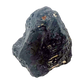 Raw black tourmaline specimen from Madagascar, AAA schorl crystal with vertical striations