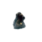 Raw black tourmaline specimen from Madagascar, alternate view