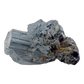 Raw black tourmaline specimen from Madagascar, alternate view