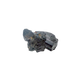 Raw black tourmaline specimen from Madagascar, alternate view