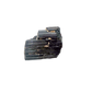 Raw black tourmaline specimen from Madagascar, alternate view