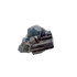 Raw black tourmaline specimen from Madagascar, AAA schorl crystal with vertical striations