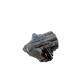Raw black tourmaline specimen from Madagascar, alternate view