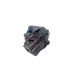 Raw black tourmaline specimen from Madagascar, alternate view