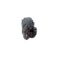 Raw black tourmaline specimen from Madagascar, alternate view