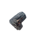 Raw black tourmaline specimen from Madagascar, alternate view