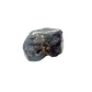 Raw black tourmaline specimen from Madagascar, alternate view