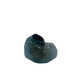 Raw black tourmaline specimen from Madagascar, alternate view