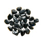 Black Tourmaline Crystals traditionally associated with Cleansing, Grounding & Protection — black polished, AA from Brazil