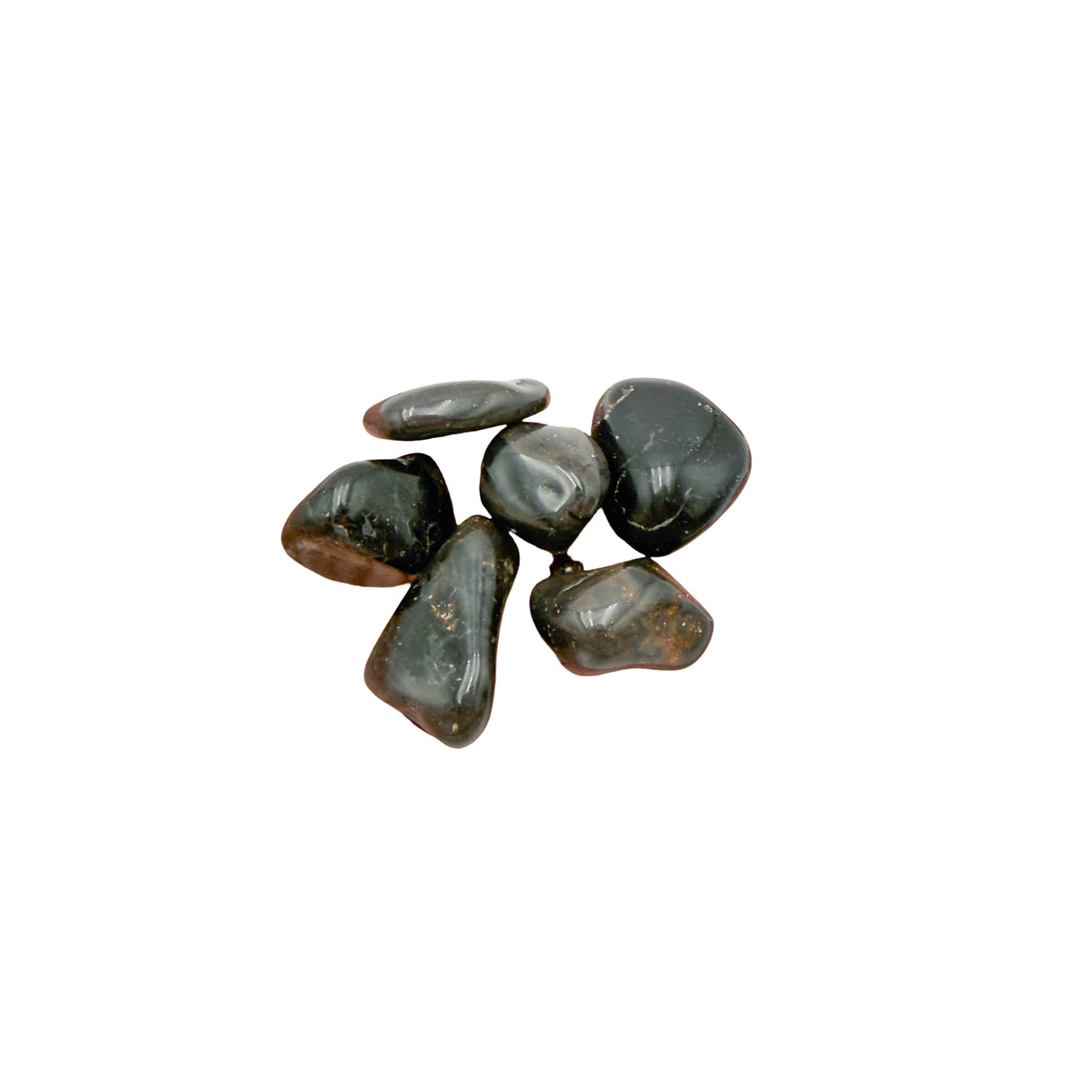 Seventh view of Black Onyx Tumbled Stones, AA grade, 1 to 1.50 inch, from Minas Gerais, Brazil