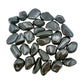 Second view of Black Tourmaline Tumbled Stones, AA grade, 0.75 to 1.25 inch, from Minas Gerais, Brazil