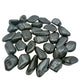 Third view of Black Tourmaline Tumbled Stones, AA grade, 0.75 to 1.25 inch, from Minas Gerais, Brazil