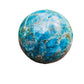 Detail shot of Grade AA Apatite sphere under natural light