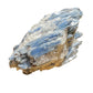 Overhead angle of Blue Kyanite specimen, worked with for Confidence, from Brazil.