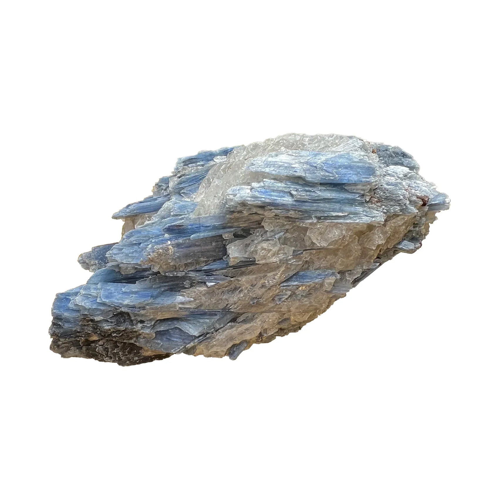 Blue Kyanite Crystals for Communication, Confidence & Focus — blue rough natural, AA grade from Brazil