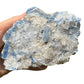 Detail shot of Grade AA Blue Kyanite cluster under natural light