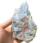 Detail shot of Grade AA Blue Kyanite cluster under natural light