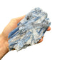 Bird's-eye view of Grade AA Blue Kyanite specimen, hand-selected from Minas Gerais, Brazil, carried for Confidence.