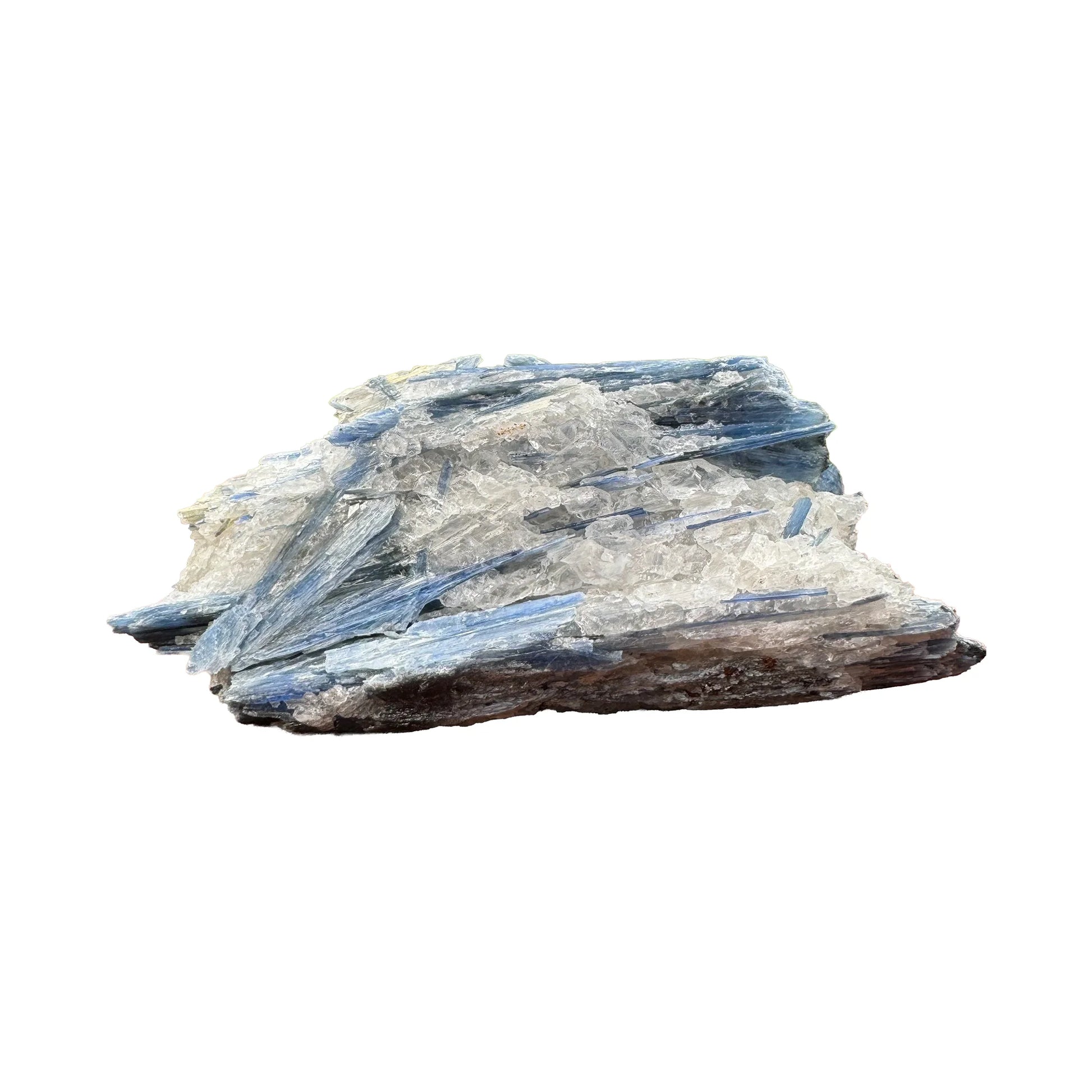 Blue Kyanite Crystals for Communication, Confidence & Focus — blue rough natural from Brazil