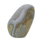 Back view of Blue Lace Agate freeform from Malawi