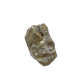 Blue lace agate raw geode, rough exterior of the uncut piece