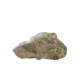 Blue lace agate raw geode, rough exterior of the rounded nodule