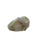 Blue lace agate raw geode, rough exterior of the small nodule