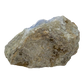 Blue lace agate raw geode, rough exterior of the small nodule