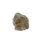 Blue lace agate raw geode from Malawi, uncut host rock over the domed nodule