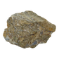 Blue lace agate raw geode, rough exterior of the chunky piece