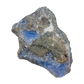 Blue lace agate raw geode from Malawi, AA grade, pale blue banded chalcedony in a natural cavity