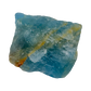 Reverse angle of Blue Onyx raw stone showing color variation