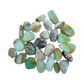 Andean Blue Opal Tumbled Stones for Emotional Healing, Stress Relief & Intuition — blue A grade from Peru