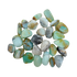 Andean Blue Opal Tumbled Stones for Emotional Healing, Stress Relief & Intuition — blue A grade from Peru
