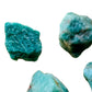Detail shot of Grade AA Amazonite raw under natural light
