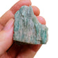 Back view of Grade A Amazonite raw showing natural surface