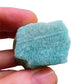 Detail shot of Grade A Amazonite raw under natural light