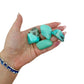 Amazonite Tumbled Stones, AA Grade, 1.25-2 Inches, from Amboasitra, Madagascar