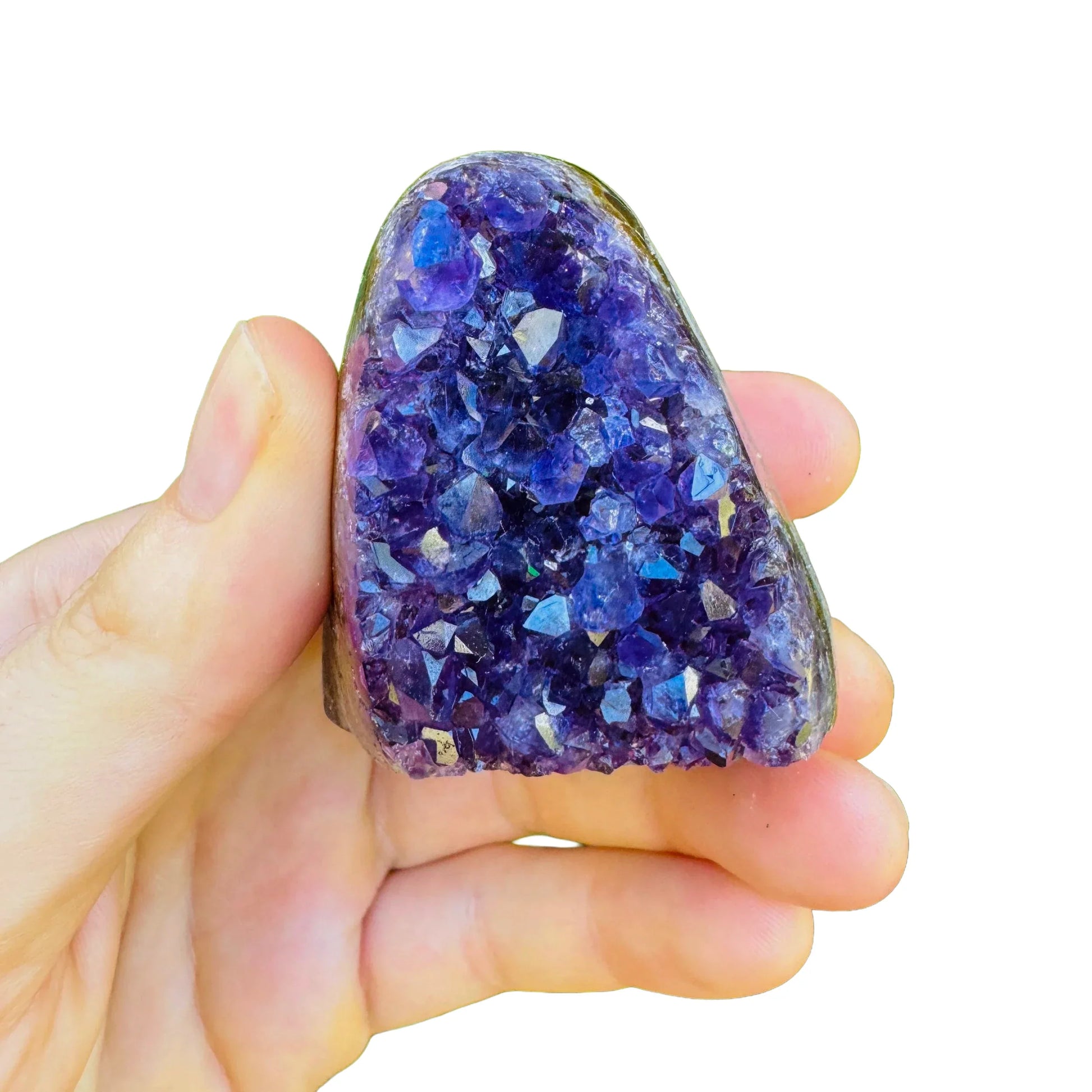 Base detail of Grade AA Amethyst geode