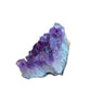 Profile view of purple Amethyst specimen, linked to Stress Relief, sourced from Rio Grande do Sul, Brazil.