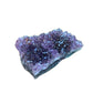 Back view of Grade AA Amethyst specimen, showing natural texture.