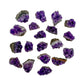 Grain detail of Amethyst specimen, showing earthy tone.