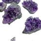 Rear view of purple Amethyst specimen, kept close for Stress Relief, showing tight grain.