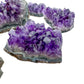 Base detail of Grade AA Amethyst cluster