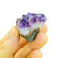 Full profile of Grade AA Amethyst cluster ready to ship from Beyond Bohemian