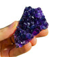Top angle of Amethyst specimen, often paired with practices around Stress Relief, hand-selected from Artigas, Uruguay.