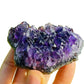 Base detail of Grade AAA Amethyst cluster
